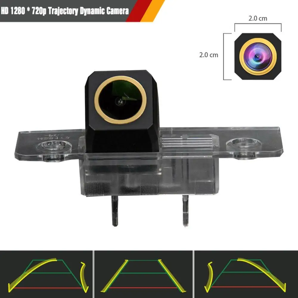 Автомобильные динамические направляющие для камеры заднего вида Skoda Octavia 2 RS 1Z Superb