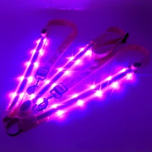 Outdoor Halters for Horse Chest Straps LED Luminous Night Visible Safety Belt Horse Riding Equestrian Sports Harness Accessories