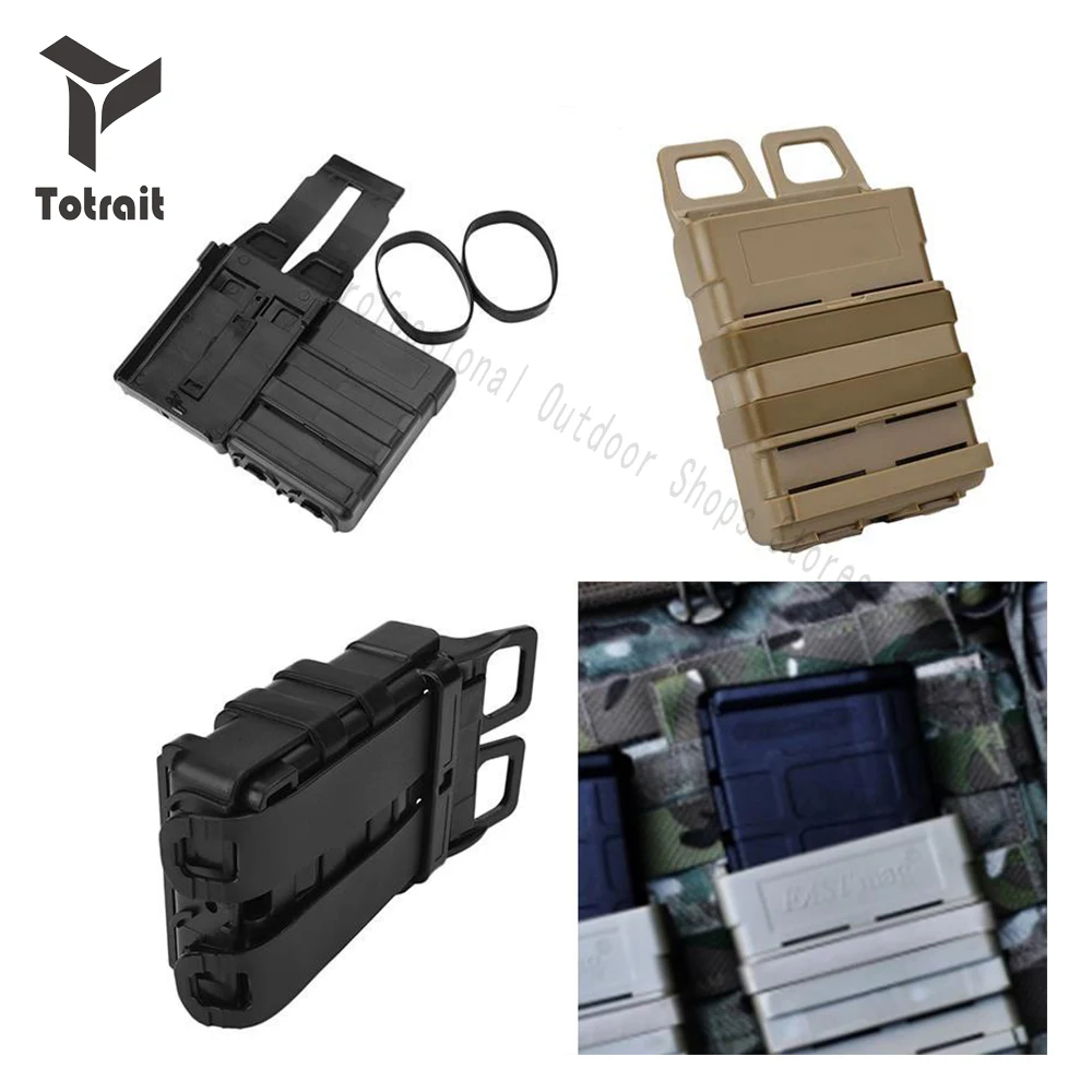 TOtrait Тактический AR M4 5 56 FastMag Molle военные маневры Airsoft БЫСТРО Mag сварочный держатель