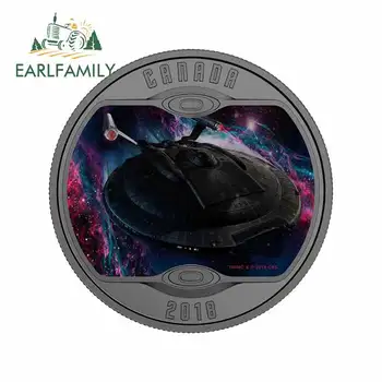 

EARLFAMILY 13cm x 13cm for Canadian 2018 10 Dollars Funny JDM Car Stickers Vinyl Fashion Occlusion Scratch Car Styling VAN Decal