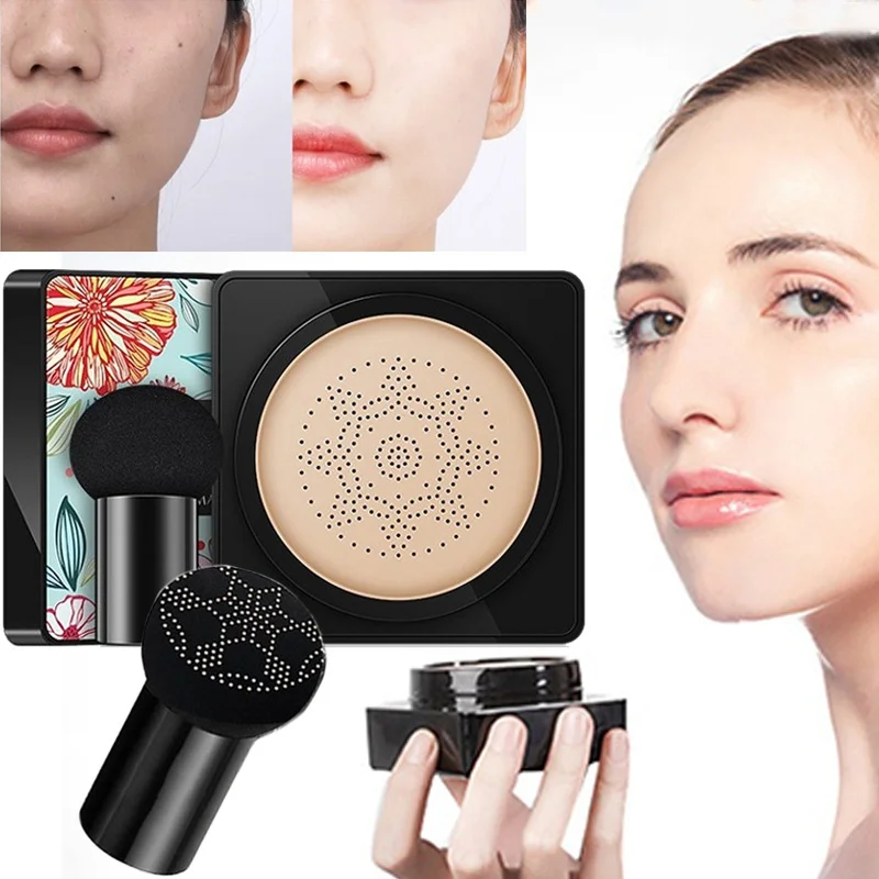 Воздушная подушка с грибовидной головкой кремовая основа для макияжа