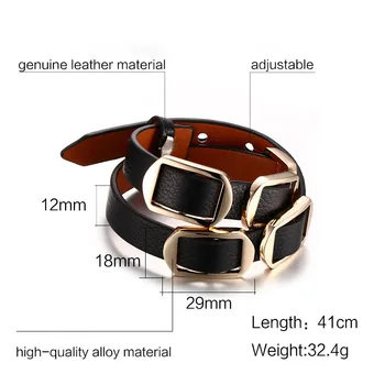 

RUIYI CCB75 arrival fashion jewelry for birthday gift rose many heart metal color titanium steel men's black leather Bracelet