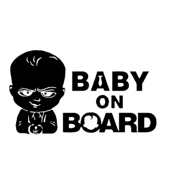 

Aliauto Car Sticker Baby on Board Funny Decal Sticker for Car Funny Ussr Car-Styling Auto Sticker Waterproof Sunscreen,12CM*21CM
