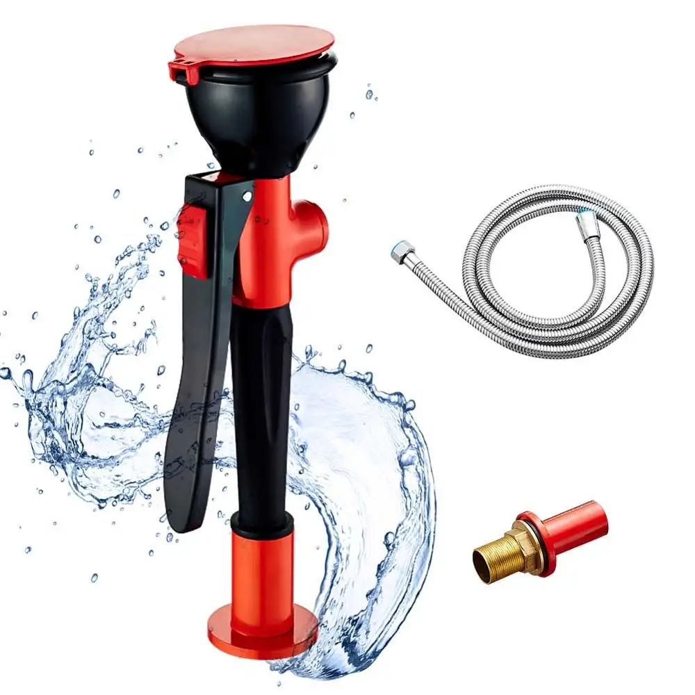 Single-port Laboratory eyewash Copper Dedicated Desktop Eyewasher Mobile Portable Handle | Инструменты
