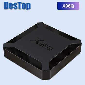 

20pcs /lot X96Q Smart Android 10.0 Allwinner H313 Quad Core 1gb 8gb 2GB 16GB Support 4K 3D Netflix Youtube TV Box