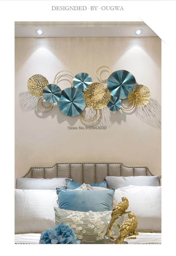 Luxury Wall Decor Ornaments Home Living Room Sofa Background Wall 
