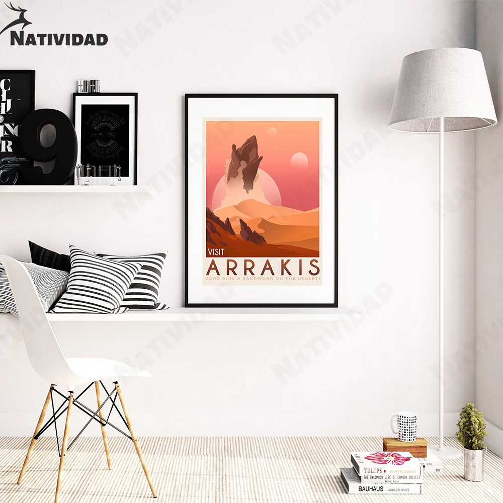 

Desert Sunset Landscape Painting Picture Print Art Poster Painting On The Wall Room Decoration Accessories Wall Wallpaper