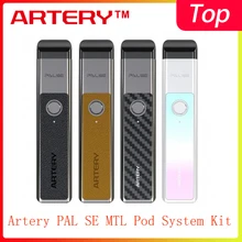 Новейший комплект системы artiery PAL SE MTL Pod, 700 мА/ч, встроенный аккумулятор, топ, система заправки с 2 мл, емкость pod, электронная сигарета, набор vape