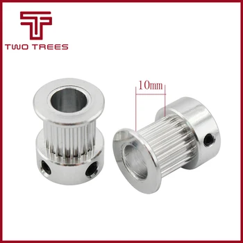 

5PCS GT2 Timing Synchronous Pulley 16/20Teeth Gear Bore 5/6.35/8MM for GT2 Belt Width 10mm Alumium For 3 D Printer Accessories