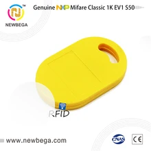 10 шт. подлинный MF1ICS50 EV1 1K- 4 байт UID RFID 13,56 МГц IC брелок AK08 брелок для карт Быстрая