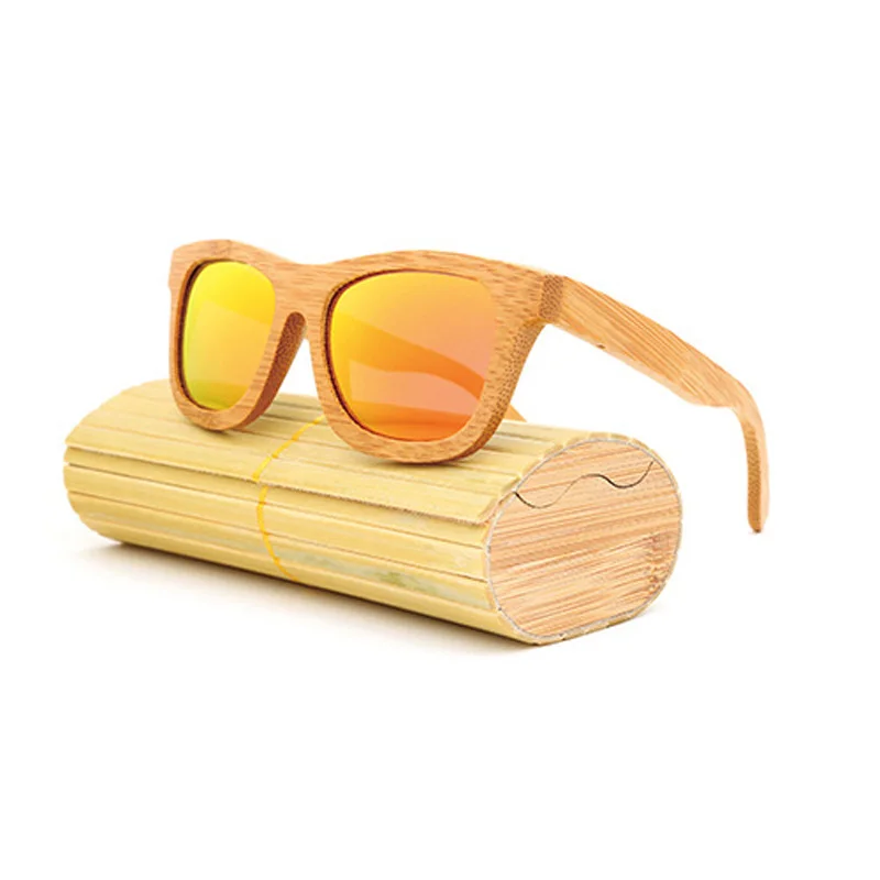 Новинка настоящие солнечные очки из дерева зебрано поляризованные ручной работы бамбуковые мужские солнцезащитные очки от солнца очки мужские Gafas Oculos De Sol Mader
