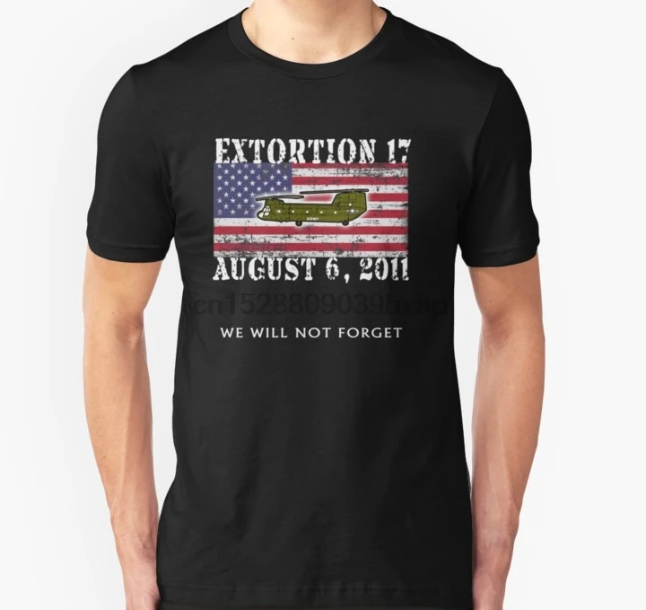 Мужская футболка Extortion 17 армейская Военная печать США команда Six Tribute Приталенная