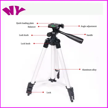 

Lightweight Tripod Camera Portable Clip with Phone Stand Holder Mount for Camera Live Tiktalk NY-S3110/3120 40 Inch Tripod