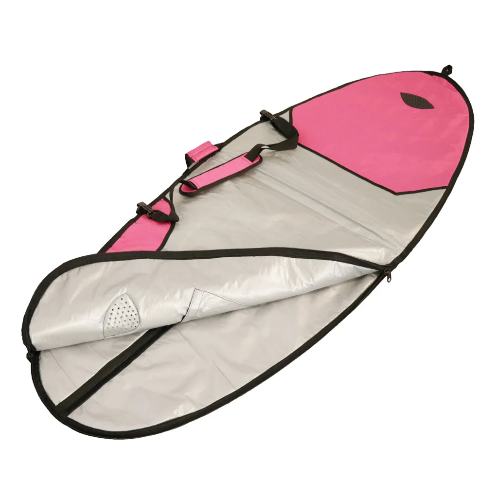 Portable Surfboard Bag Travel Longboard Single 7ft Padded     Cover Holder Shoulder Strap Surfing Bags