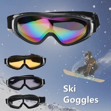 

Professional Men Motorcycle Outdoor Windproof Anti-Fog Dustproof Cycling Glasses Ski Goggles 3Color
