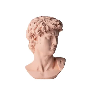 

Greek Mythology Nordic Modern Plaster Figure Sculpture David Ornaments Home Living Room Office TV Cabinet Decorations M3784