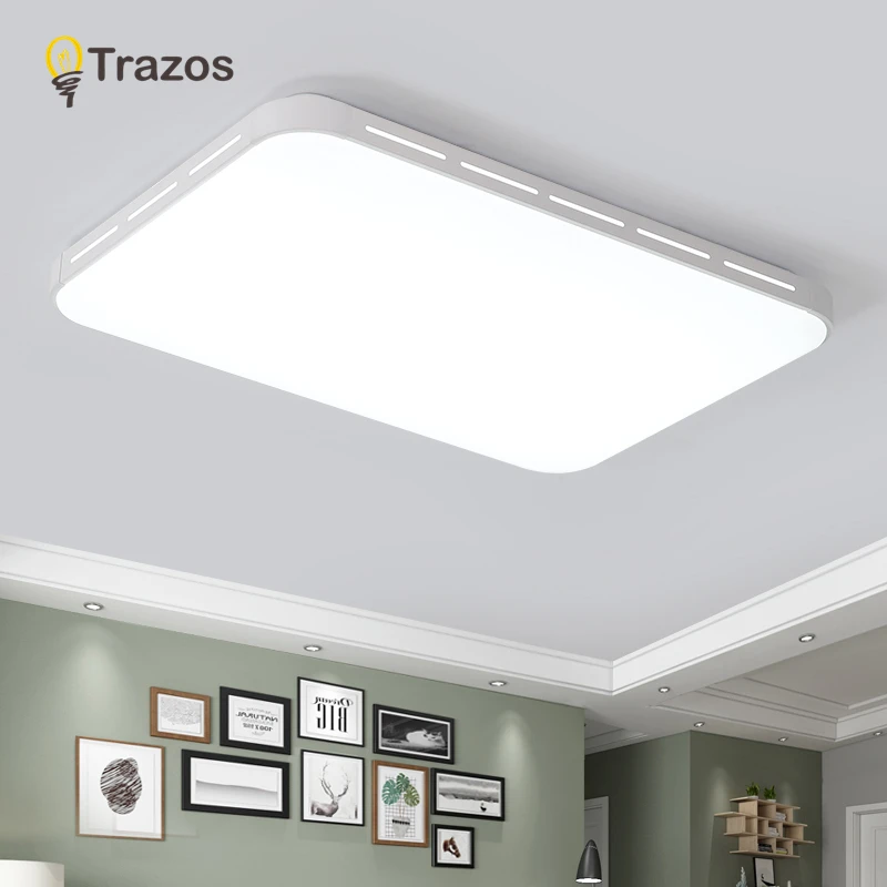 

LED Ceiling Light Modern Lamp Panel Living Room Round Lighting Fixture Bedroom Kitchen Hall Surface Mount Flush Remote Control