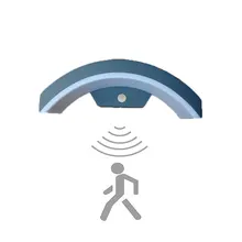 Наружный садовый светильник, домашний индукционный водонепроницаемый Кронштейн для человеческого тела, светодиодны