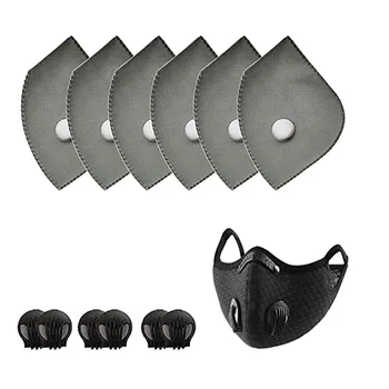 

Face Mask With 6pcs Gaskets Reusable Mouth Muffle Reusable Face Mask skin Care Mascarillas Reutilizables Face Cover Mouth Mask