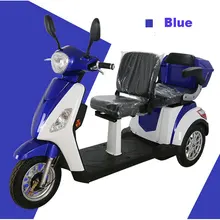 Электрический трицикл для отдыха электрический скутер 60V 20AH Батарея 12G 48V 500W Controllor Max Скорость 28 км/ч 40 км на одной зарядке