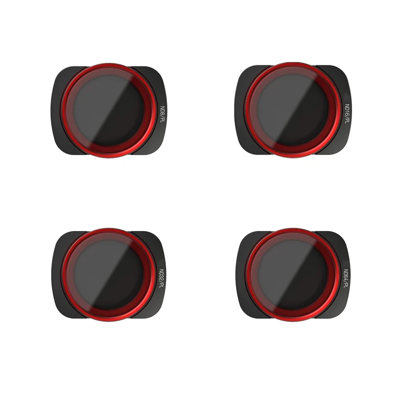 6PCS/Set Camera Lens Filter ND4/ND8/ND16/ND32 MCUV ND/PL Filters Kit Adjustable For DJI Pocket1/2 Drone Accessories