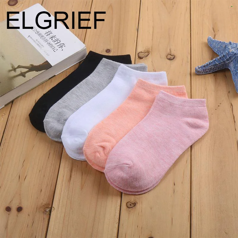 

5 парт/Лот, женские хлопчатобумажные летние носки до щиколотки