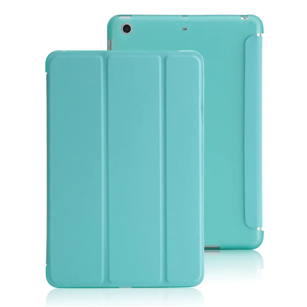 Чехол для ipad Air, Aiyopeen, откидная подставка, искусственная кожа и жесткий чехол из поликарбоната для ipad A1474 A1475 A1476, умный чехол для ipad Air 1, чехол - Цвет: Blue 2