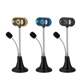 

High Definition USB Webcam Video Calling Web Camera Built-in Microphone Camera for PC Laptop Computer