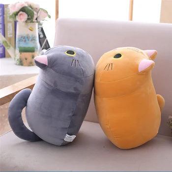 cute soft cat plush pillow cushion kawaii cat soft plush toys kids children