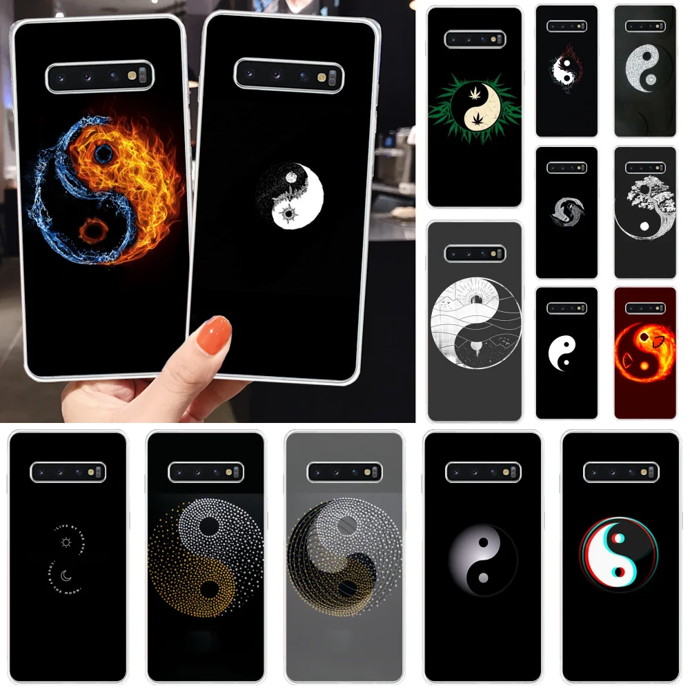 Мягкий чехол для телефона BaweiTE Eight diagram Taiji Yin Yang Samsung S10 Plus S9 S8 S8plus S7 S6 | Мобильные