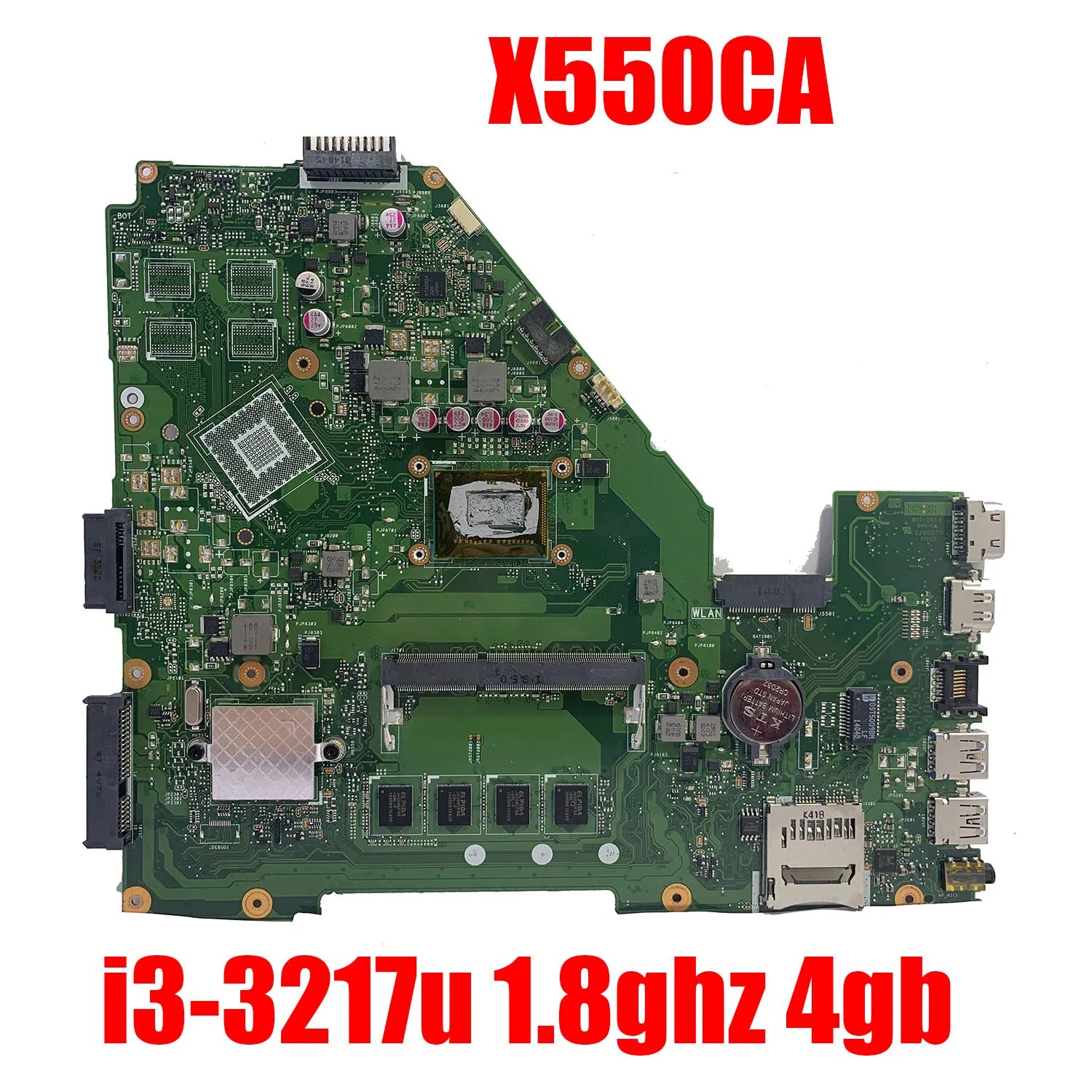 

Материнская плата X550CC для ноутбука ASUS X550CA X550CL R510C Y581C X550C, оригинальная материнская плата 4GB-RAM I3/I5/I7 CPU