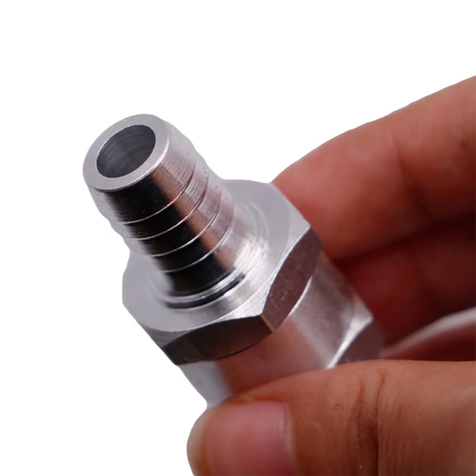 Fuel Non Return Check Valve Aluminium Alloy Petrol Diesel Water Fuel Line One Way Check Valve for Car Motorcycle Caravan Ship
