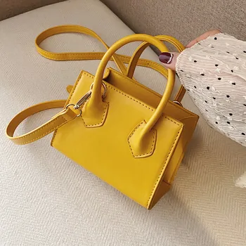 

Women Handbag Mini Women's Square Tote Bag New 2020 Fashion Fashion Messenger Bag Brand Designer Shoulder Bag Handbag