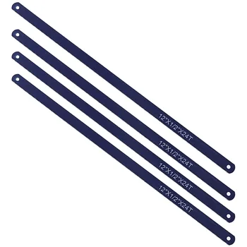 

Blue 10"/12" X24T Teeth Hacksaw Saw 50# Steel Metalworking Blades For Metal Cut