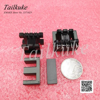 

EI28 Magnetic Core Vertical Bakelite Skeleton 5 + 5 Transformer Ferrite Core EI28 Plane PC40 Material
