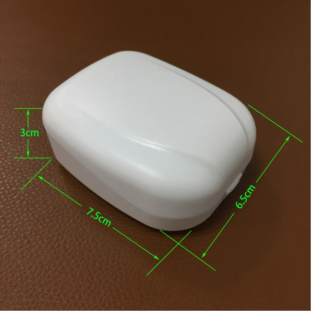 

Hearing Aid Case Hard BTE Storage Case Holder with Battery Slot