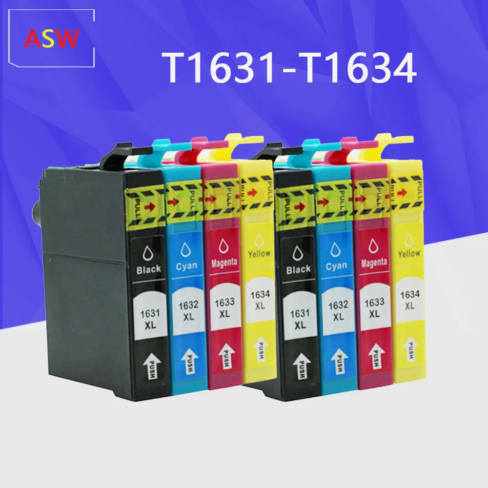 16XL T1631 - T1634 T1621 T1624 совместимый чернильный картридж для принтера Epson WorkForce WF 2010 2540 2750