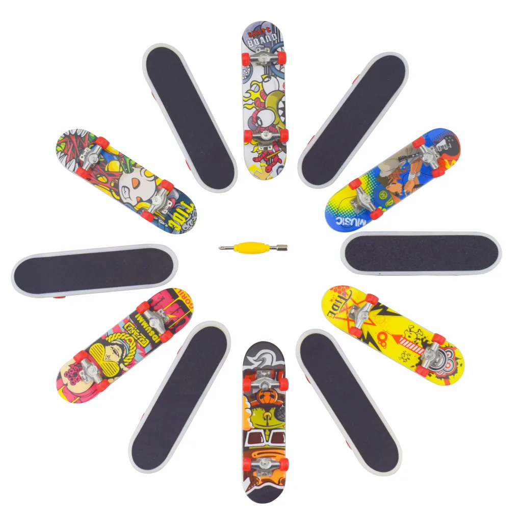 12PCS Finger Scooter Intellectual Toy Creative Fingertip Alloy Sports Novelty Gift | Игрушки и хобби