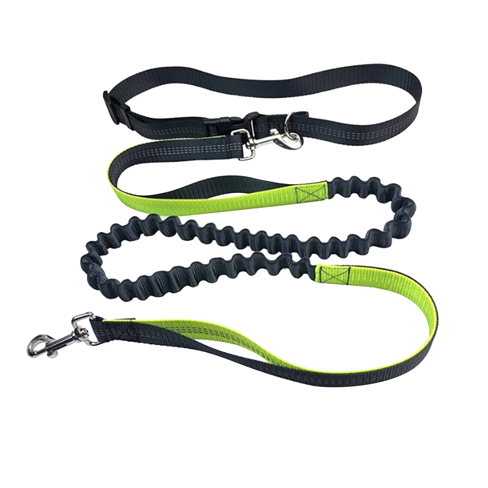Dog Belt For Running Walking And Hiking Durable Double Handle Reflective Sut Leashes Belts Small Medium Large | Дом и сад
