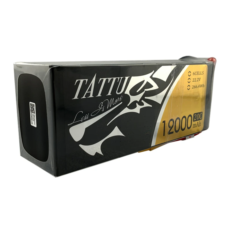 TATTU 6S 12000 мАч батарея ACE 22 2 в 20C с XT90 разъемом DIY Дрон аксессуары для сельского