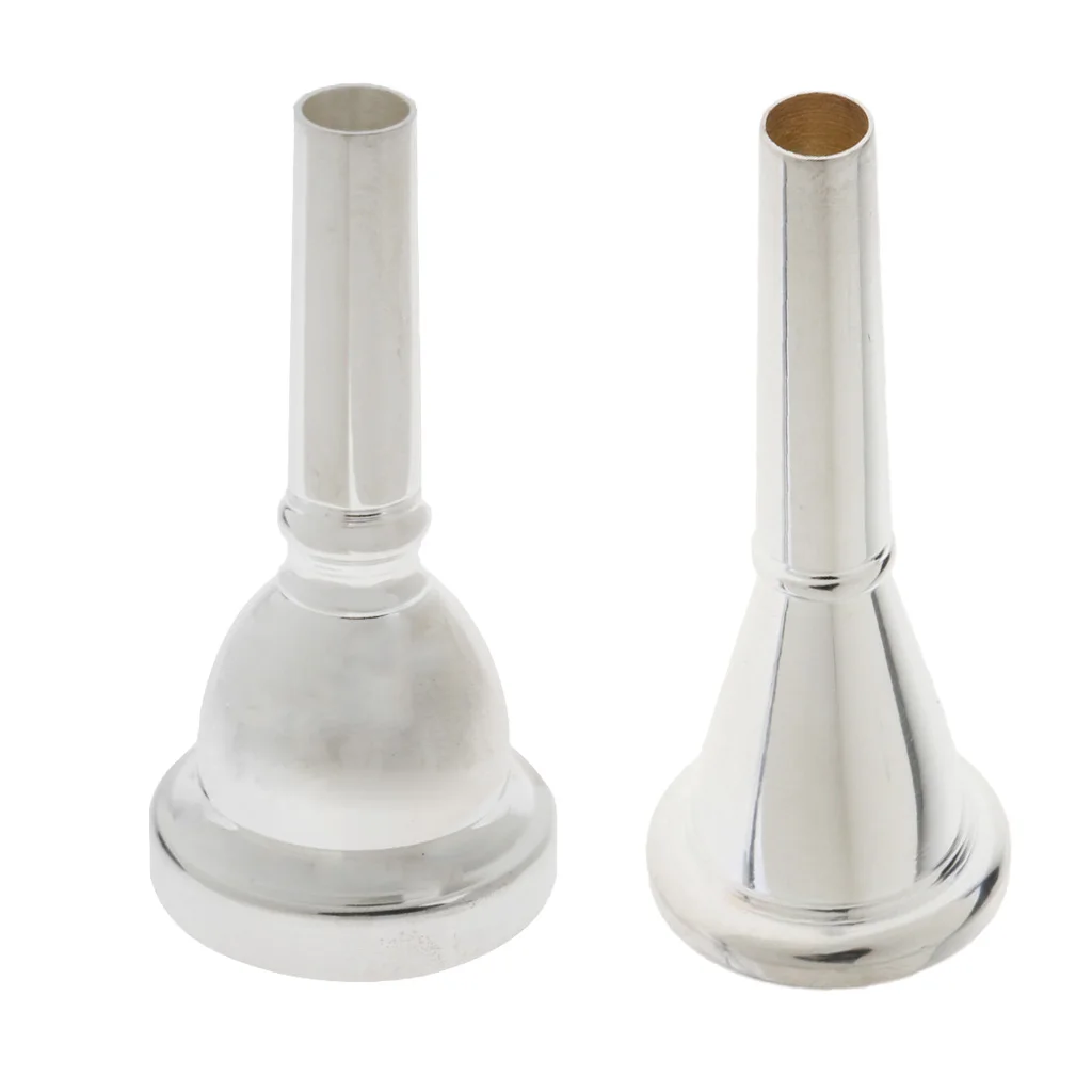 Французский Рог мундштук для тромбона металла для латунь сменный прибор аксессуар
