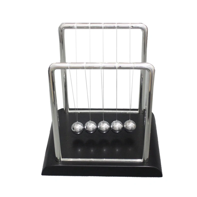  Creative Newtons Cradle Metal Balance Pendulum Ball Physics Science Desk Model Toy Educational Teac