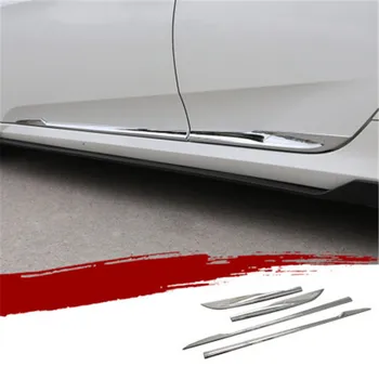 

for Honda Civic 10th generation 2016-2020 ABS car detector stainless steel Side Door Body trim sticks Strips Molding Car styling