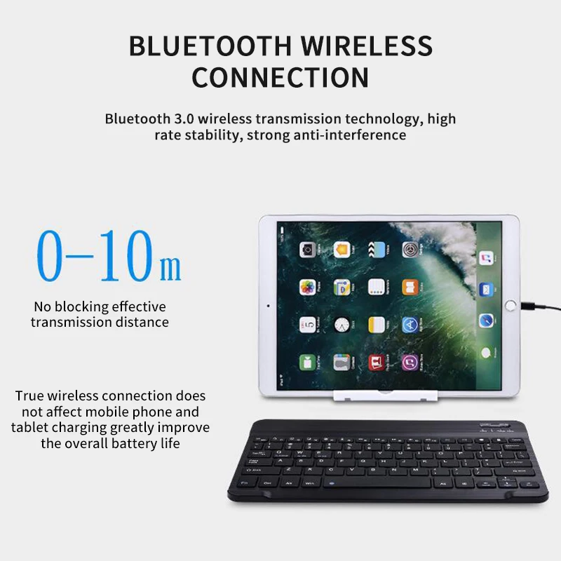 2020 беспроводные Bluetooth клавиатуры для IPad Apple планшет клавиатура телефона