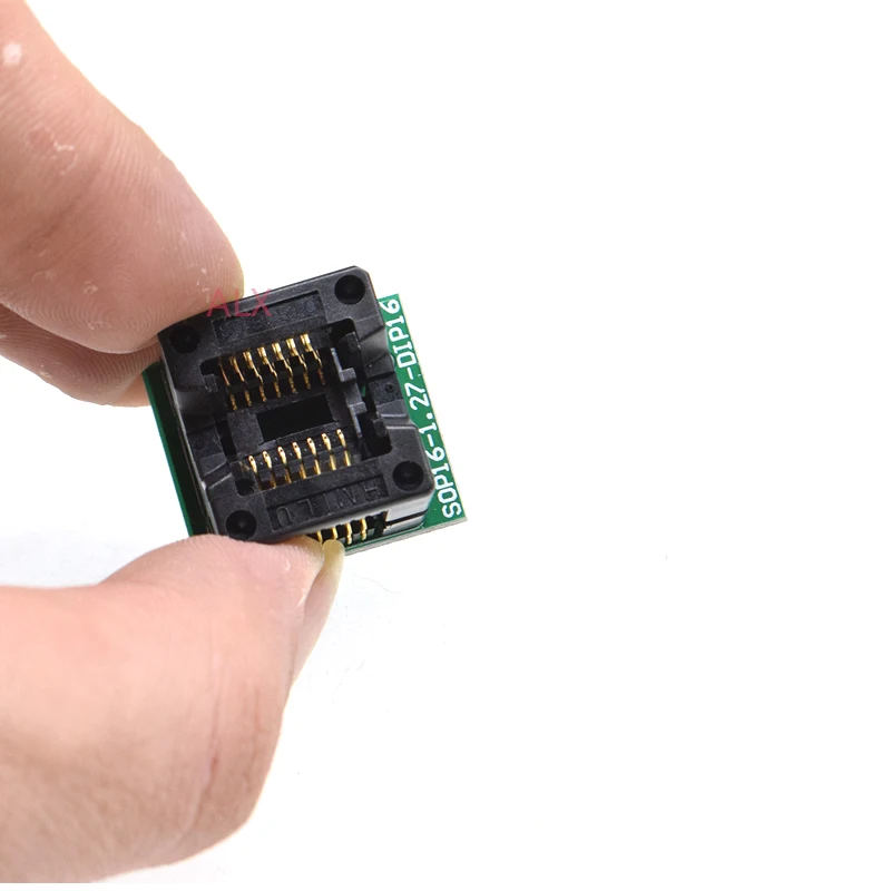 Фото Программатор SOIC14 SOIC 14 SOP14 к din14, разъем-адаптер, ширина корпуса 3,8 мм, 150 мил IC, преобразователь, тестовый чип №3