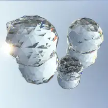 3 шт./лот 20 Вт, 30 Вт, 40 мм прозрачный хрустальный шар Призма Стекло хрустальные люстры Запчасти подвесной светильник мяч в стиле «Ловца снов» домашний декор