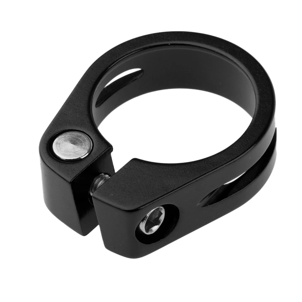 2Pcs 31.8mm Bike Seatpost Clamp Seat Post Lock Fastened Clamps Bicycle Parts