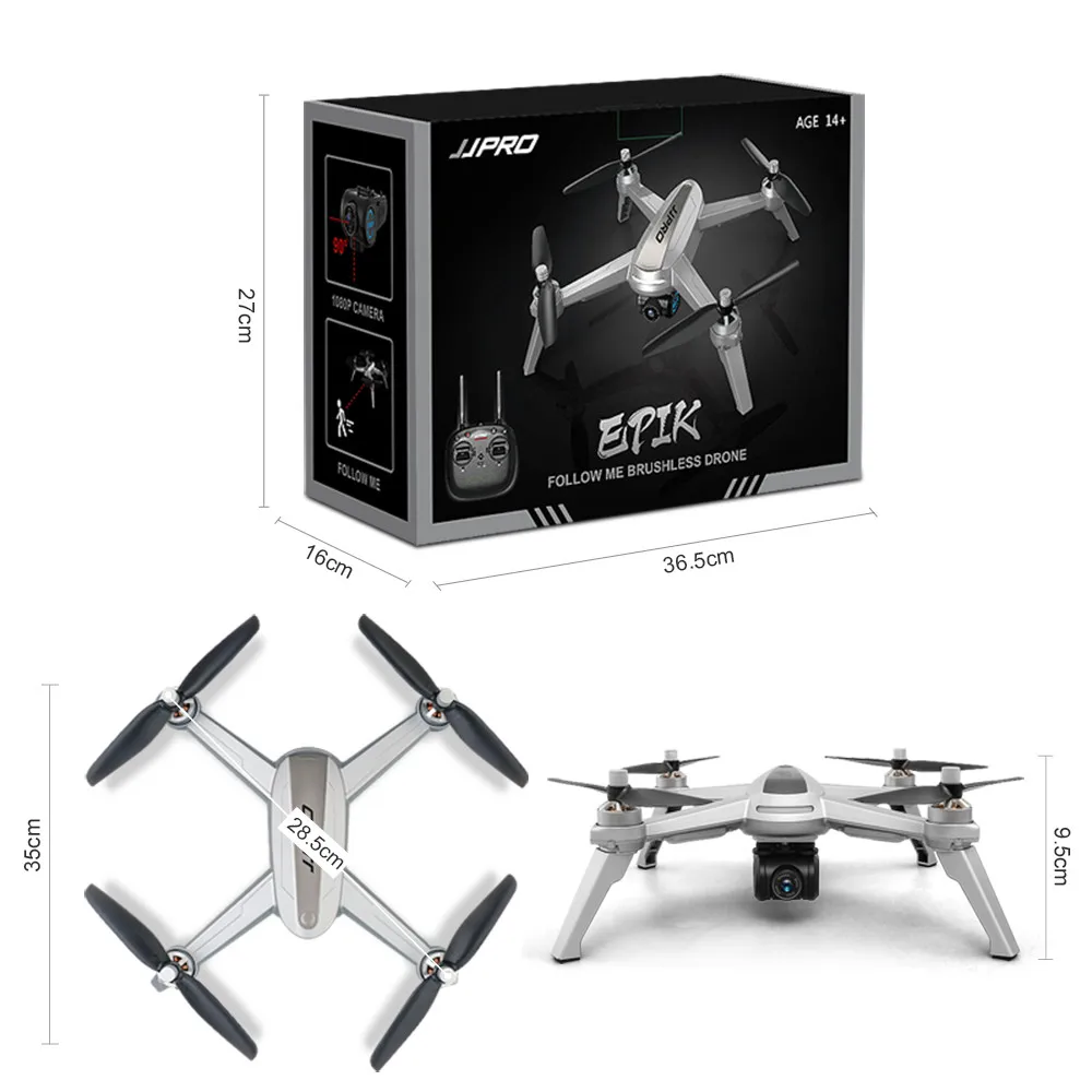 Детские игрушки gps дроны гоночный Дрон Профессиональный Wltoys JJR/C JJPRO X5 EPIK бесщеточный мотор 5G Wifi FPV камера RC Дрон Квадрокоптер