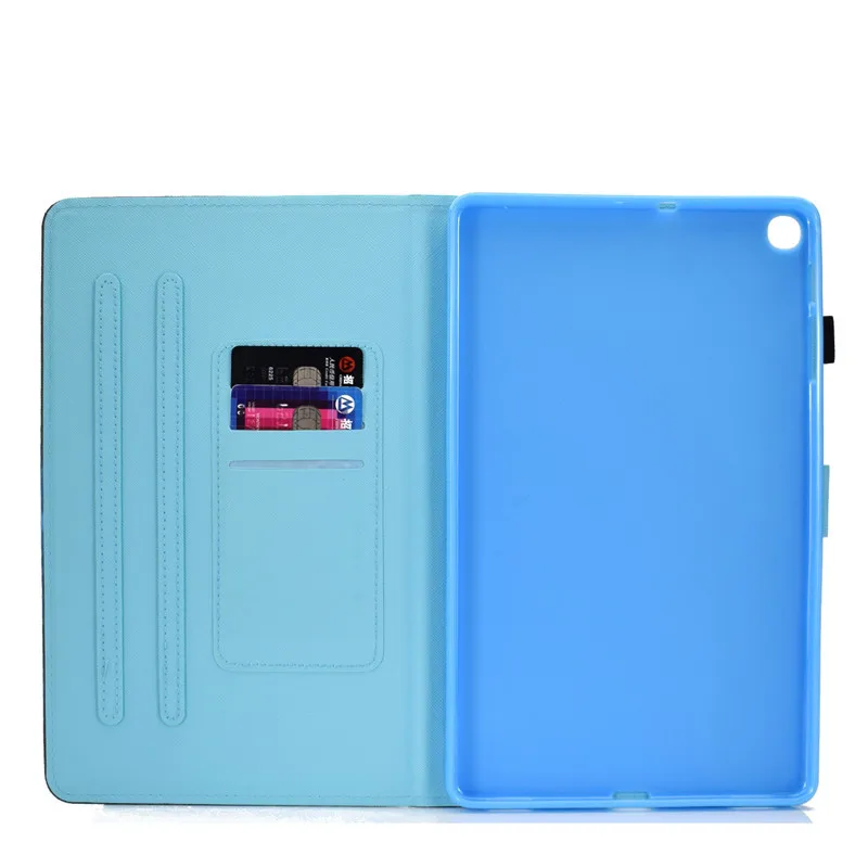 Чехол из искусственной кожи для Samsung Galaxy Tab A 8 0 2019 SM P200 P205 S ручка мрамор мягкий