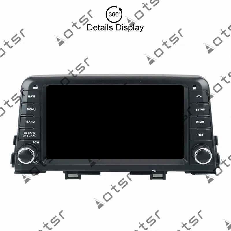 Cheap 8" Android 9.0 IPS GPS Navigation Car Radio Player For KIA morning 2016 2017 Tape Recorder Head Unit Multimedia Player 3